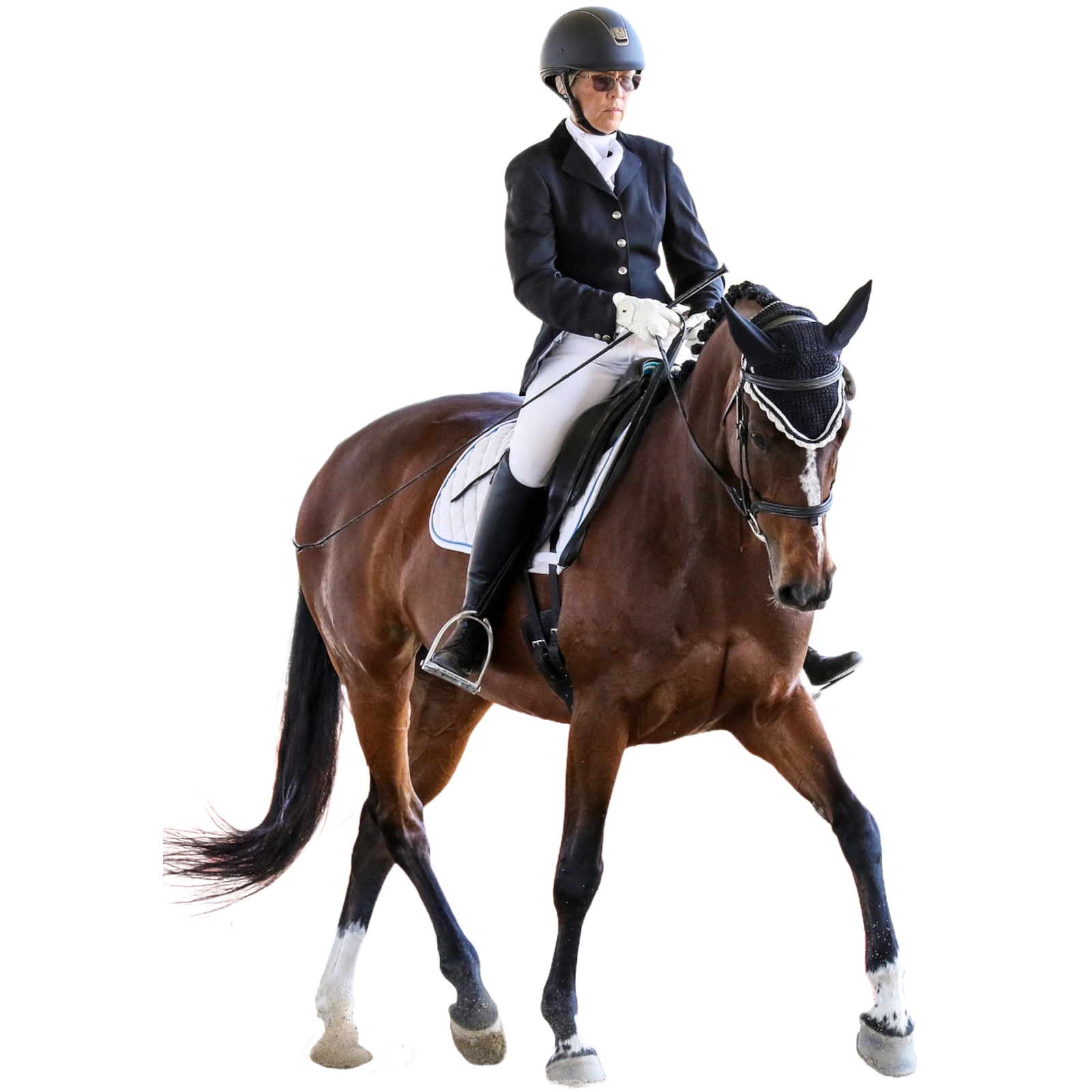women riding a horse